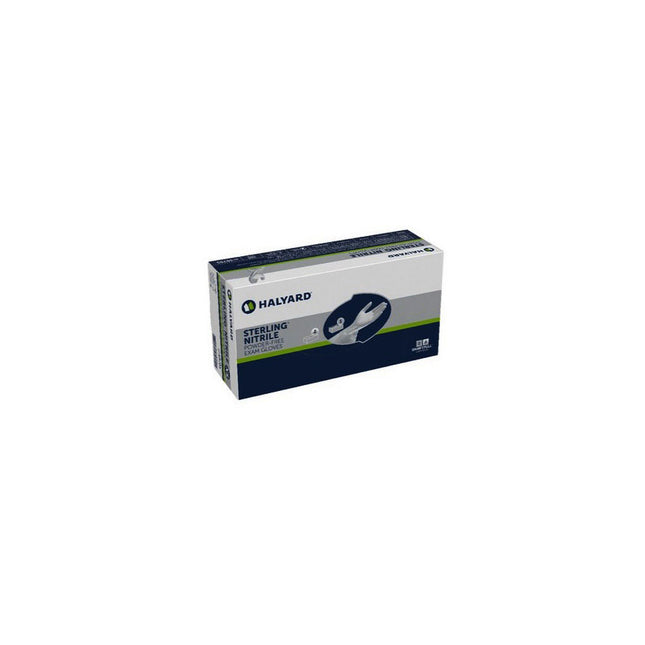 O&M Halyard Canada ULC Sterling Nitrile Sterile Exam Glove, Pairs 50 pair/box, 4 box/case 53130