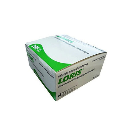 Lernapharm LORIS™ Alcohol Swab, W42mm x L80mm, Large, 100 each/box, 104 - 01 / 10401 - A Medi Supplies