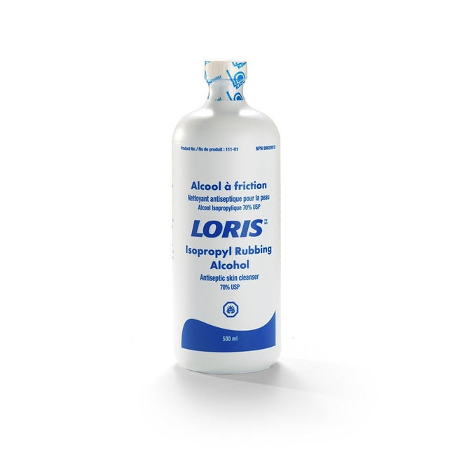 Lernapharm LORIS™ Isopropyl Rubbing Alcohol, 500mL, 1 each, 111 - 01 / 11101 - A Medi Supplies