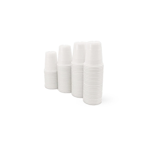 Alliance™ Plastic Cup, 5 oz. (148 mL), White, 1000/CS, M110