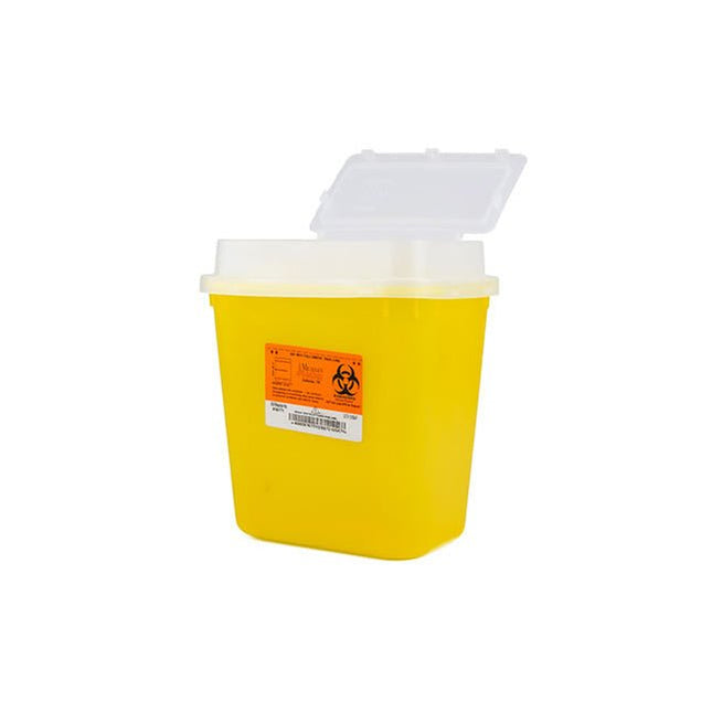 Medegen Medical Products Sharps Container, Stackable, 1 each, 8707TY - A Medi Supplies