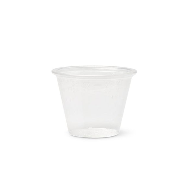 Alliance™ Graduated Plastic Medicine Cup, 1 oz. (30 mL), 5000/CS, 800 - 000 - A Medi Supplies
