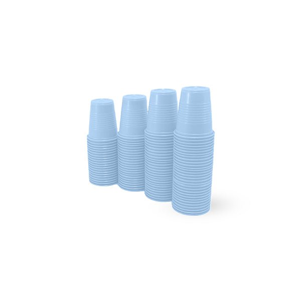 Alliance™ Plastic Cup, 5 oz. (148 mL), Blue, 1000/CS, M112, Single use Plastic - A Medi Supplies