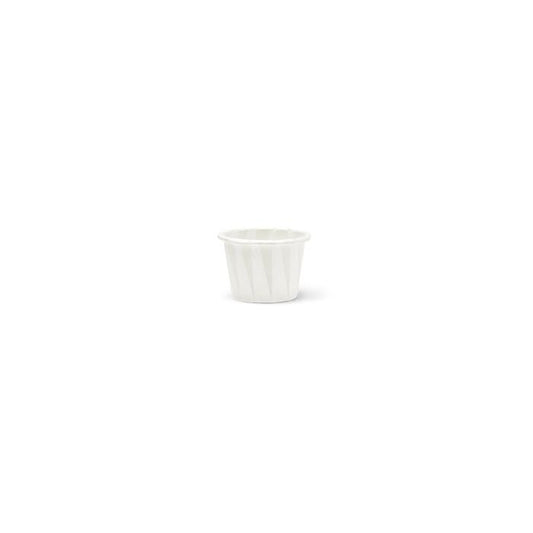 Alliance™ Pleated - Side Paper Cup, 0.5 oz. (15 mL), 5000/CS, F050 - A Medi Supplies