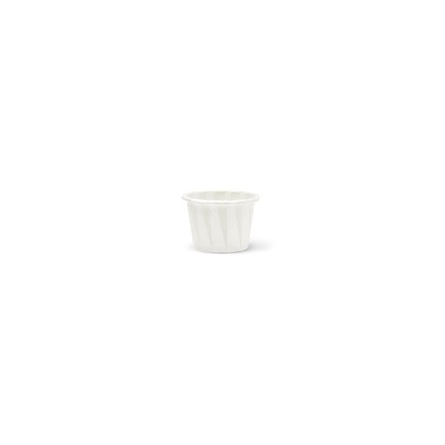 Alliance™ Pleated - Side Paper Cup, 1 oz. (30 mL), 5000/CS, F100 - A Medi Supplies