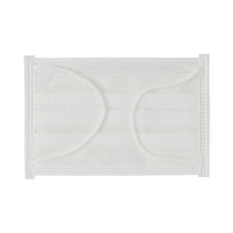 compare product CURAD Children’s Face Mask with Ear Loops, White, 50/BX, CUR380