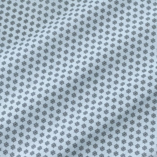 Medline Cotton/Poly Blend Patient Gown, Cascade Blue with Angle Back and Side Ties, 1 Each, MDTPG3RABCAB - A Medi Supplies