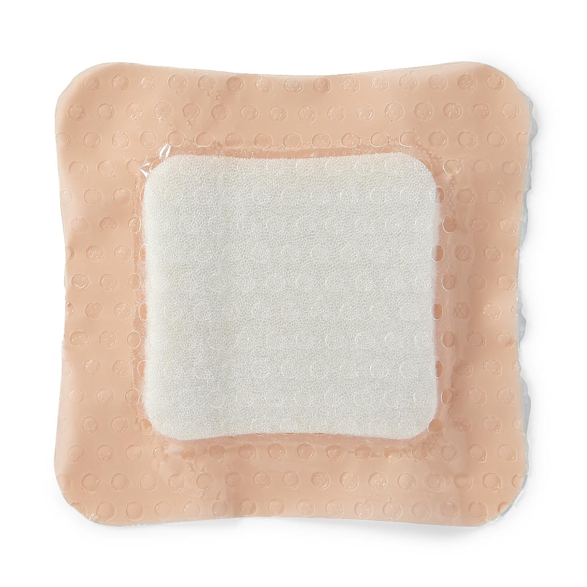 Medline Optifoam® Gentle Silicone Adhesive Super Absorbent Foam Dressing with Border, 3" x 3" (7.5 cm x 7.5 cm) Box/10 Each MSC2133EP - A Medi Supplies