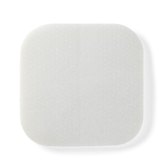 Medline Optifoam® Gentle Silicone Foam Dressing without Border, 4" x 4" (10 cm x 10 cm) Box/10 Each MSC2244EP - A Medi Supplies