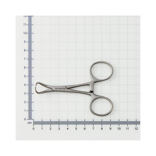 Medline Plastic Furst Backhaus Towel Clamp Forceps, 3.5" (9 cm) 1 EA MDS1411109F - A Medi Supplies