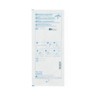 compare product Medline Reusable Laryngeal Mask Airway, Size 3, Children: 66–110 lb. (30 kg - 50 kg), 1 Each, DYND280030