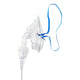 Medline Single - Use Handheld Nebulizer Kit with Mask and Tubing, Pediatric, Tubing: 7' (2.1 m), 50/CS, HCS4486 - A Medi Supplies