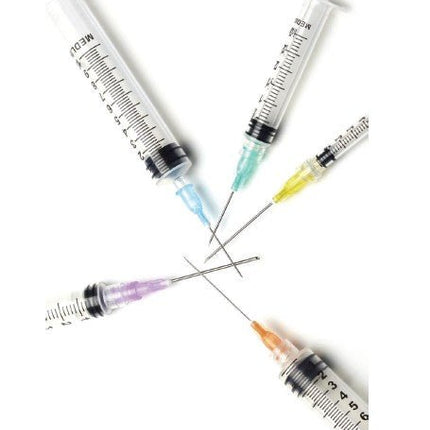 Medline Standard Hypodermic Needle, 16 G x 1 - 1/2" (3.81 cm), 100 each/box, SYR100167 - A Medi Supplies