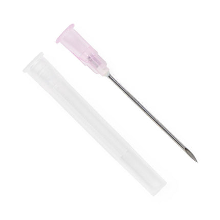 Medline Standard Hypodermic Needle, 18 G x 1 - 1/2" (3.81 cm), 100 each/box, SYR100187 - A Medi Supplies