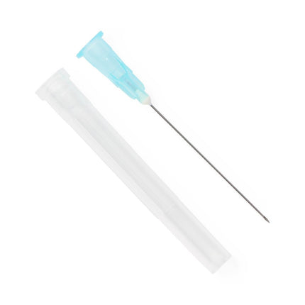 Medline Standard Hypodermic Needle, 25 G x 1 - 1/2" (3.81 cm), Orange, 1000/Case, SYR100257 - A Medi Supplies