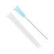 Medline Standard Hypodermic Needle, 25 G x 1 - 1/2" (3.81 cm), Orange, 1000/Case, SYR100257 - A Medi Supplies