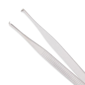 compare product Medline Sterile Floor-Grade Adson Tissue Forceps, 1X2 Teeth, 4.75