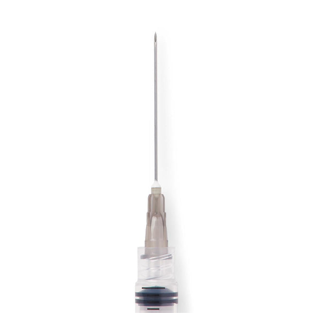 Medline Syringe with Standard Hypodermic Needle, 3 cc (mL), 22G x 1 - 1/2" (3.81 cm), 800/CS, SYR103227 - A Medi Supplies