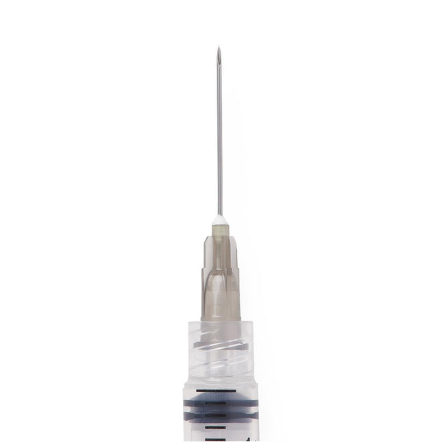 Medline Syringe with Standard Hypodermic Needle, 3 cc (mL), 22G x 1" (2.54 cm), 800/CS, SYR103225 - A Medi Supplies