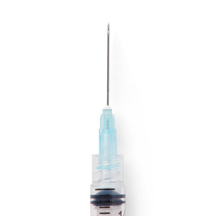 Medline Syringe with Standard Hypodermic Needle, 3 cc (mL), 23G x 1" (2.54 cm), 800/CS, SYR110235 - A Medi Supplies