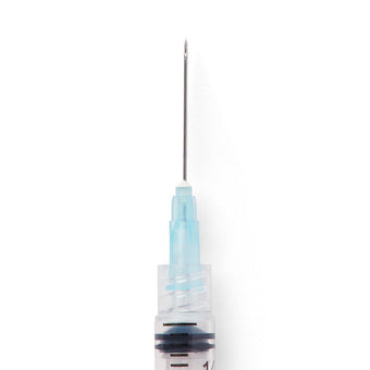 compare product Medline Syringe with Standard Hypodermic Needle, 3 cc (mL), 23G x 1