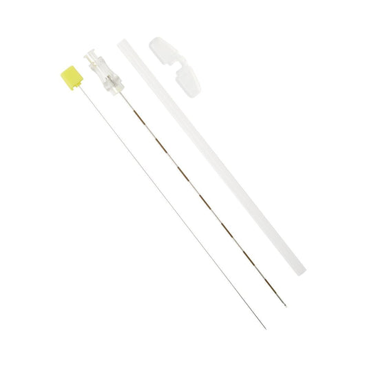 Medline Tuohy Epidural Needle, 20 G x 6" (15.24 cm), 25/CS, PAIN8010 - A Medi Supplies