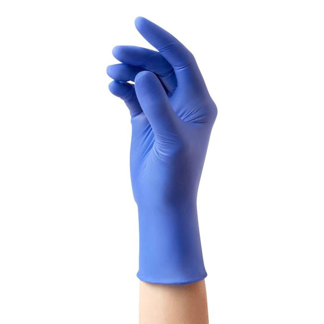 Medline SensiCare® Silk Powder - Free Nitrile Exam Glove - A Medi Supplies