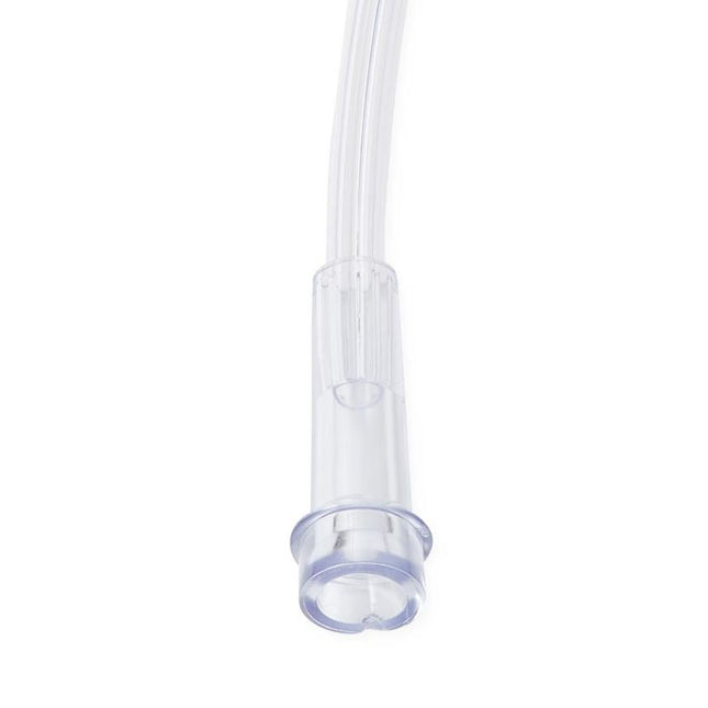 Medline Clear Crush-Resistant Oxygen Tubing with Standard Connector, 25' (7.6 m), 25/CS, HCS4525