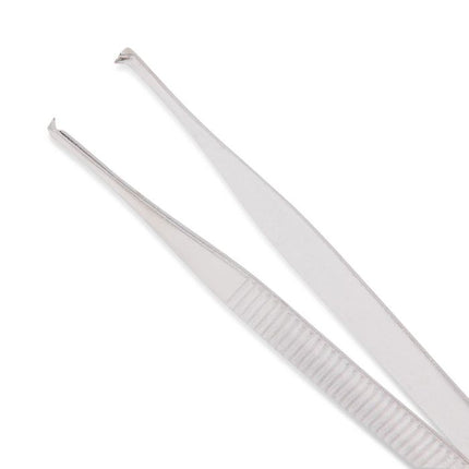 Medline Sterile Floor-Grade Adson Tissue Forceps, 1X2 Teeth, 4.75" (12 cm), 1 EA, DYNJ04052