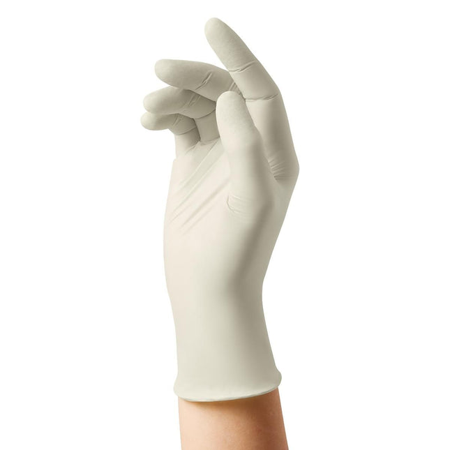 Medline Restore® Touch Powder-Free Nitrile Exam Glove with Oatmeal, Green