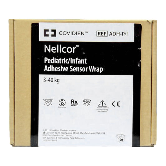 Medtronic Adhesive Wraps Oxiband Ped/inf 100 each/box, 1 box/case ADH - P/I - A Medi Supplies