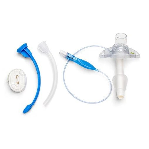 Medtronic Shiley™ Flexible Tracheostomy Tube, Adult with TaperGuard™ - Cuffed and Disposable Inner Cannula, 8mm, 9CN90A - A Medi Supplies