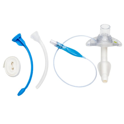 Medtronic SHILEY Flexible Tracheostomy Tube with TaperGuard™ Cuff with Reusable Inner Cannula, 8.0MM 1 each/box 7CN80R - A Medi Supplies