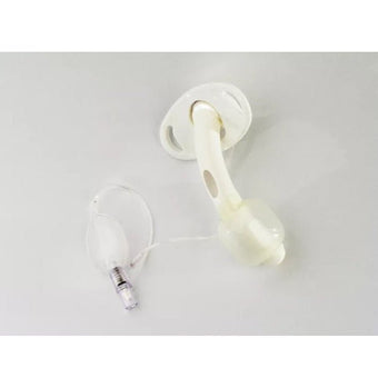 compare product Shiley Fenestrated Tracheostomy Tubes Cuffed with Reuseable Inner Cannual ID 8.9mm, OD 13.8mm Tube Length 81mm, 1 each/box 10FEN