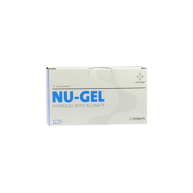 3M (Solventum) NU-GEL Hydrogel, with Alginate, 25gm 6 each/box, MNG425