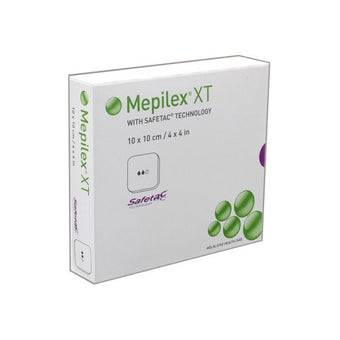 compare product Molnlycke Health Care Mepilex® Xt Foam Dressing, W10cm X L10cm, Sterile 5 each/box, 211100