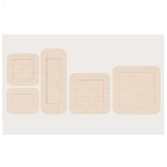 Molnlycke Mepilex® Border Flex Lite All - in - one Foam Dressing, 4CM X 5CM, 10 each/box, 581011 - A Medi Supplies