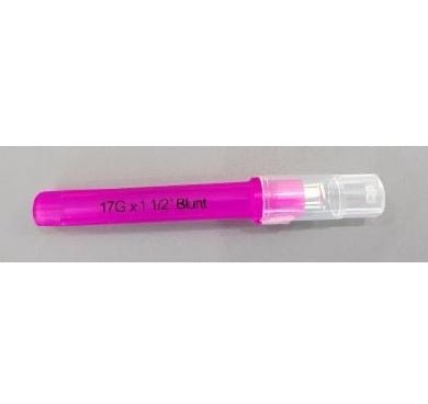 Cardinal Health Monoject™ Blunt Cannula, Rigid Pack, 17 G x 1 - 1/2" 25 each/box, 4 box/case 8881202330 - A Medi Supplies