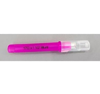 compare product Cardinal Health Monoject™ Blunt Cannula, Rigid Pack, 17 G x 1-1/2