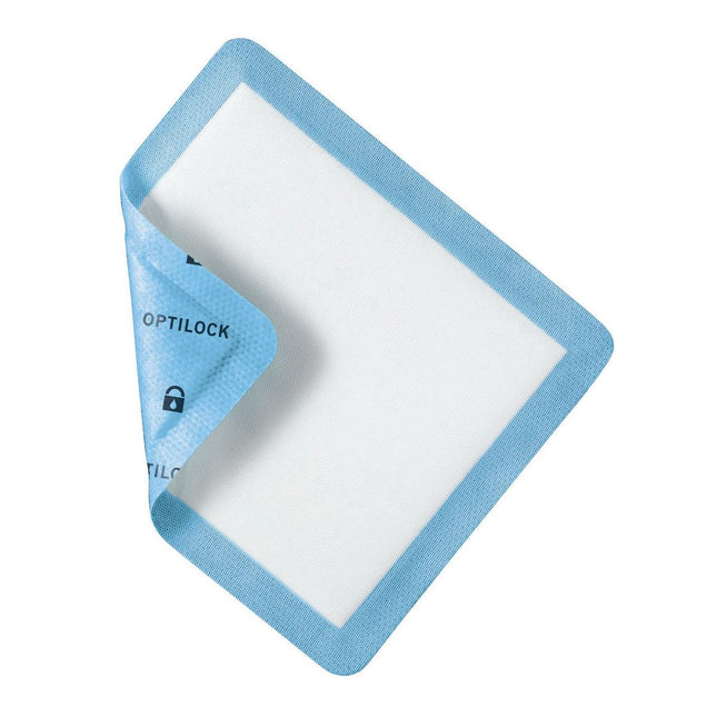 Medline OptiLock® Non-Adhesive Super Absorbent Wound Dressing, 4.75" x 5.5" (12 cm x 14 cm) Box/10 Each MSC6455EP