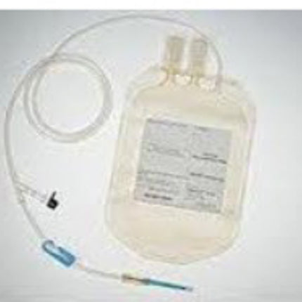 Bag Blood  Phlebotomy Empty 600ml w/16g UTW NDL & ADJ side clamp 1BBD606A