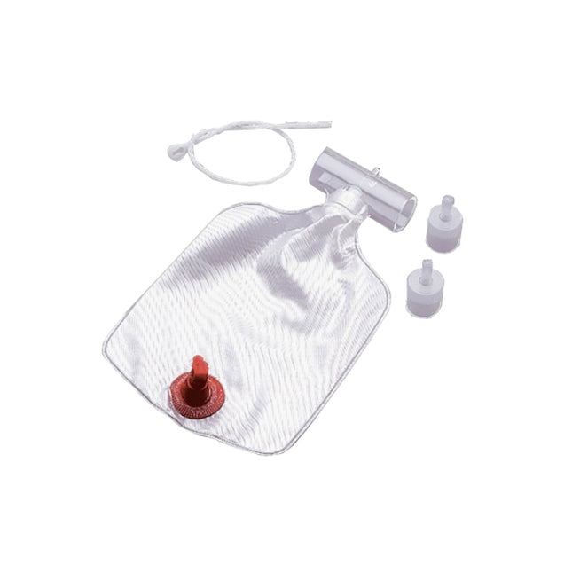 VYAIRE Airlife® Aerosol Drainage Tee Adapter, With 0.5l Bag And Hanger, Plastic 50 each/case 001501