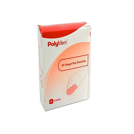 RFP Consulting Polymem® Finger/toe Dressing, Size 4, Xl 6 each/box, PLM4404