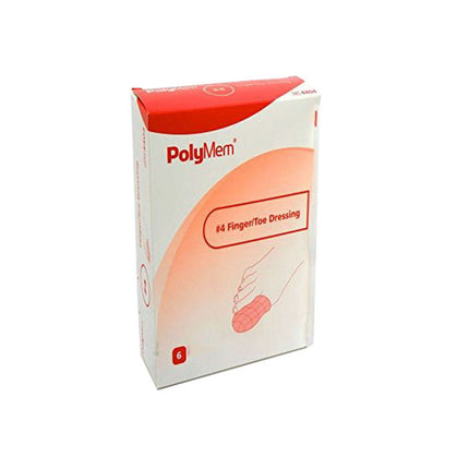 RFP Consulting Polymem® Finger/toe Dressing, Size 5, 2xl 6 each/box, PLM4405