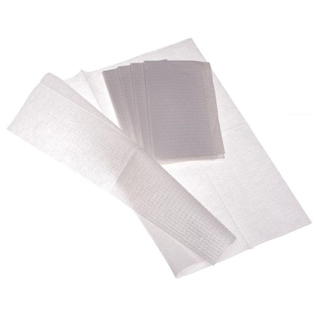 Medline Professional Towel, 2 Ply, 13" x 18" (33 cm x 46 cm), Blue, 500/CS, NON24356B