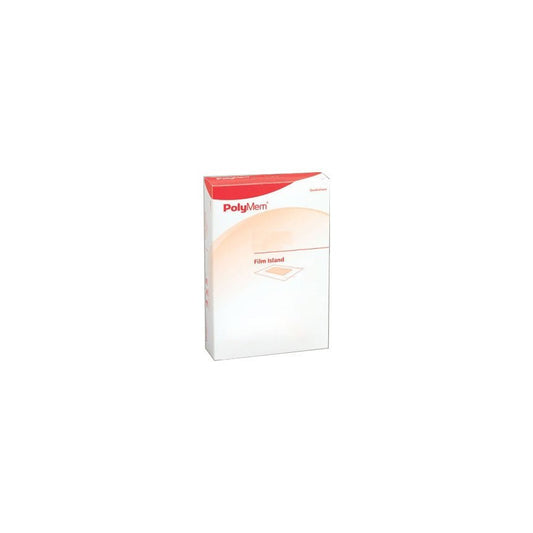 RFP Consulting PolyMem® Film Adhesive Dressing, W6" x L6" W3.5" x L3.5" Pad 15 each/box, 4 box/case 606 - A Medi Supplies