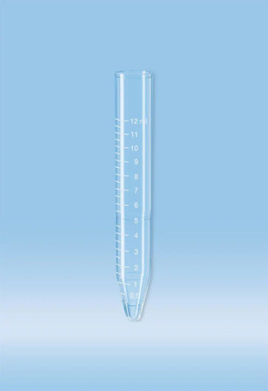 Sarstedt Tube Centrifuge 12ml Conical Base Ps No Cap N/s CA/1000 57.462.300 - A Medi Supplies