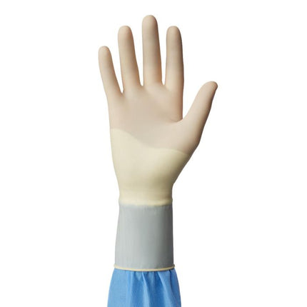 Medline SensiCare® PI STL Sterile Powder-Free Polyisoprene Surgical Glove, Beige
