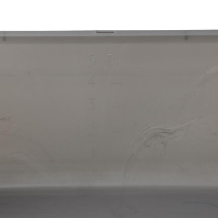 Medline Single-Use Plastic Rectangular Wash Basin, Graphite, 6 qt. (5.7 L), 1 each, DYND80347