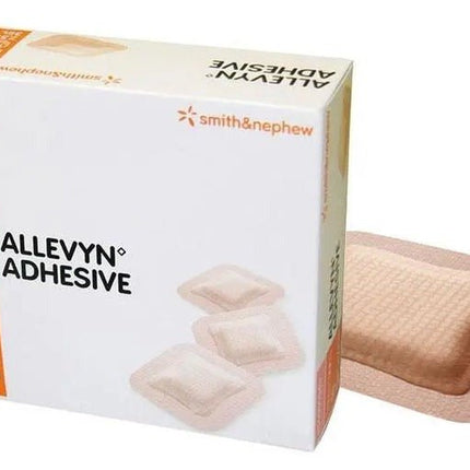 Smith & Nephew Allevyn® Adhesive Foam Dressing, 3" x 3" (7.5 cm x 7.5 cm) Box/10 Each 66000043 - A Medi Supplies